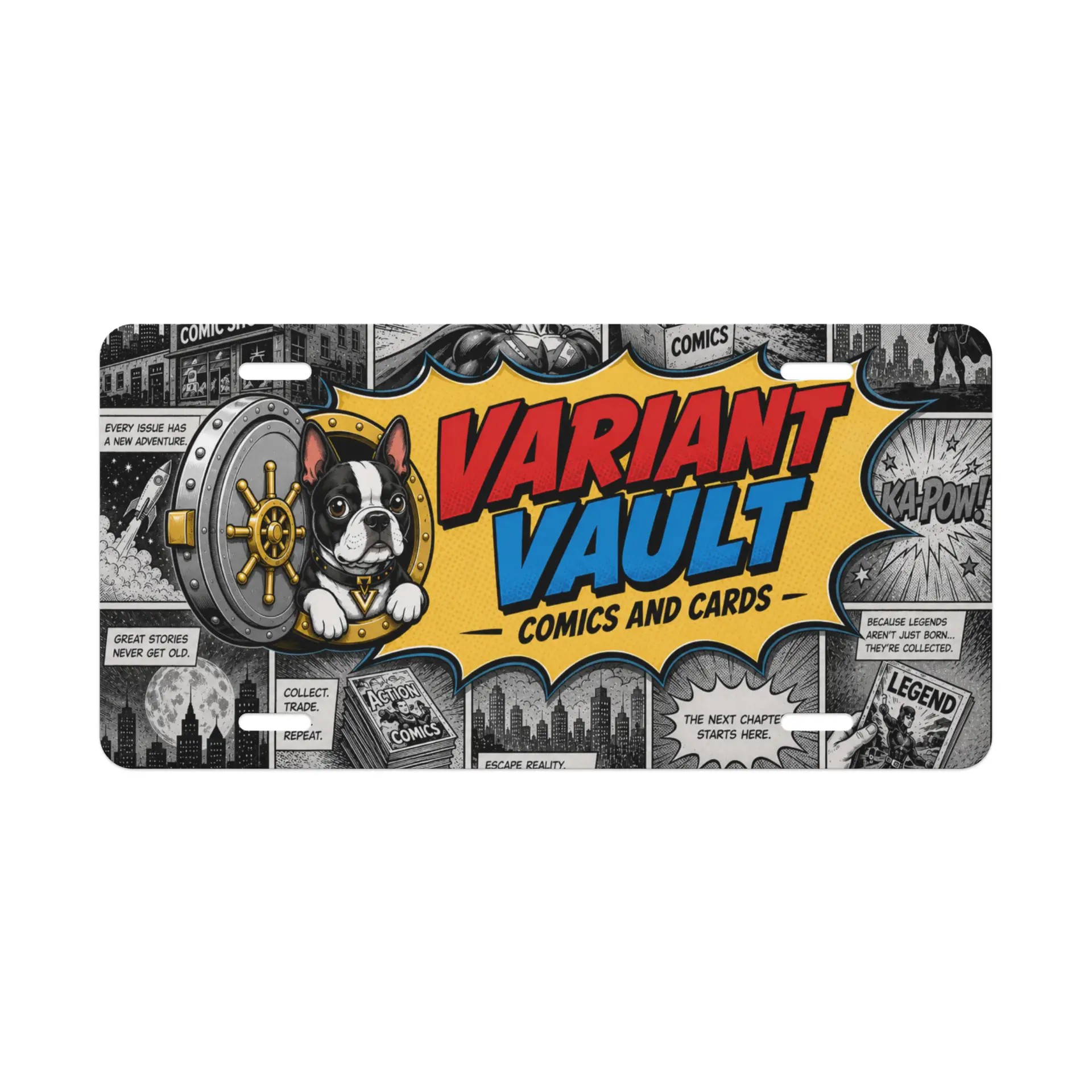 Vanity license plate